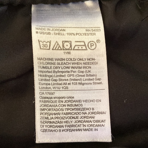 Banana Republic Hayden pull on black pant size M - Picture 8 of 10